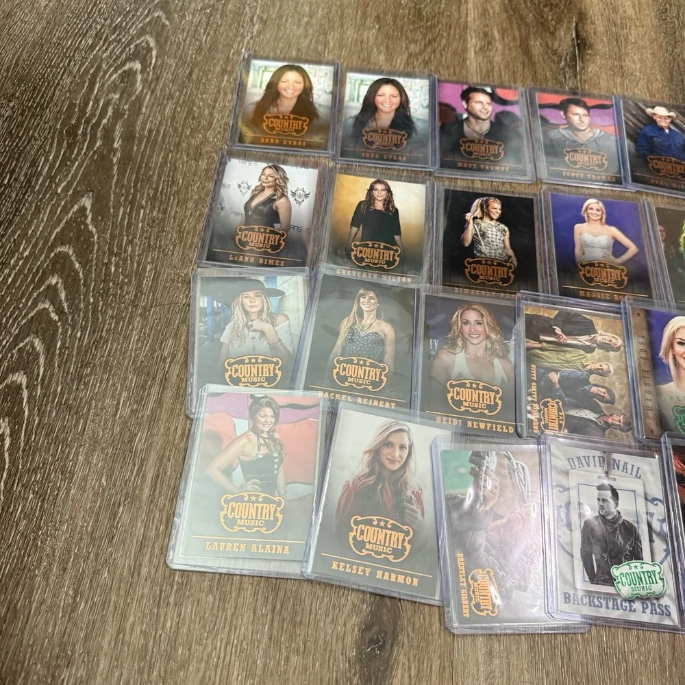 Country Music Singers Trading Card Lot CMC‎ Panini 2014 Female Band Songwriter